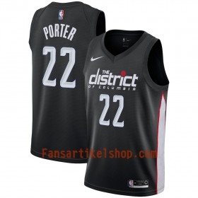 Washington Wizards Trikot Otto Porter  22 2018-19 Nike City Edition Schwarz Swingman - Herren